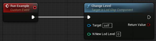 Change Level 蓝图示例